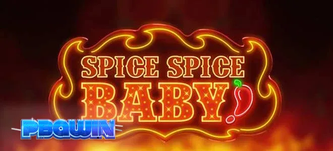 Makulay at nagbabagang disenyo ng Spice Spice Baby slot